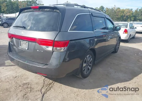 2014 Honda Odyssey Touring/Touring Elite from USA, damaged, VIN 5FNRL5H9XEB032526